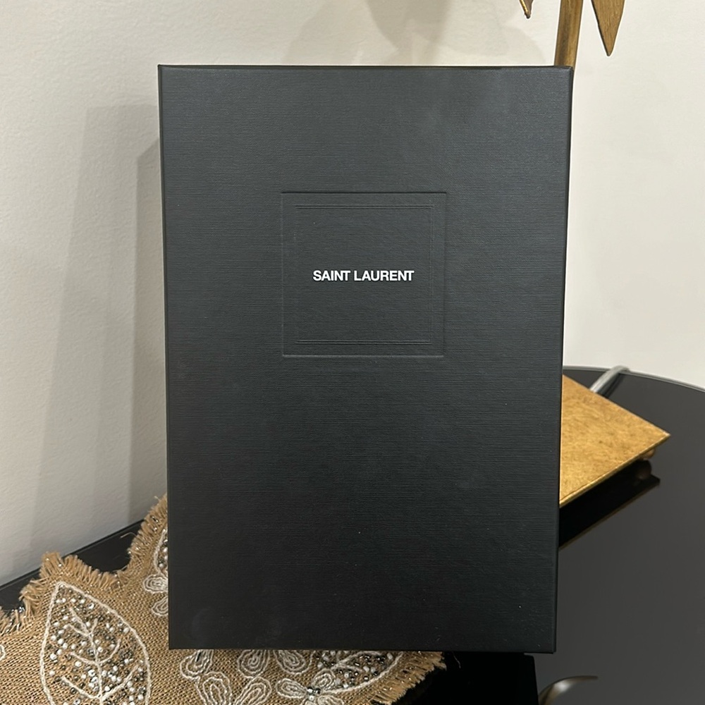 Authentic Saint Laurent Shoe Box